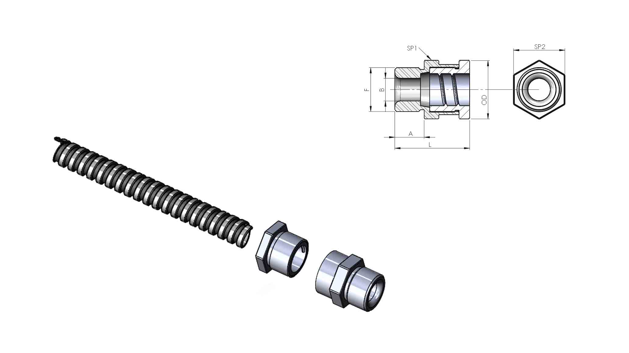 OMMC ITALFLEX flexible hoses flexible shafts